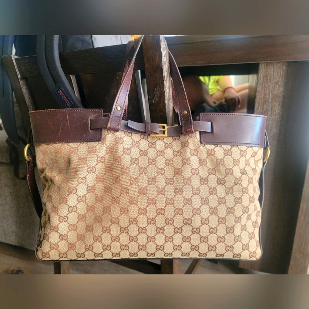 Gucci GG Canvas Tote